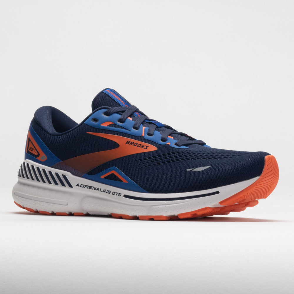 Brooks Adrenaline GTS 23 Men's  Peacoat/Orange/Surf the Web
