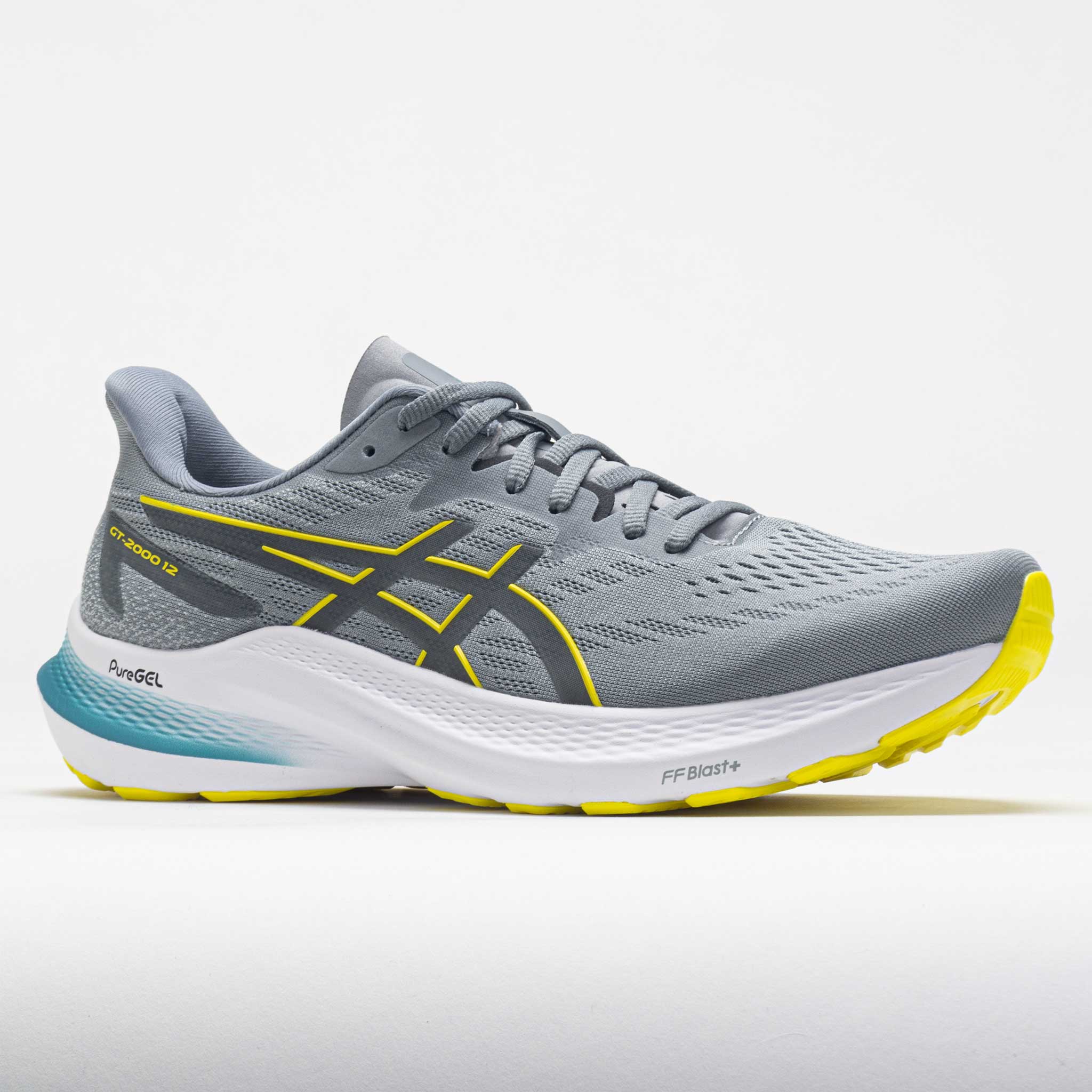 ASICS GT-2000 12 Men's  Sheet Rock/Bright Yellow