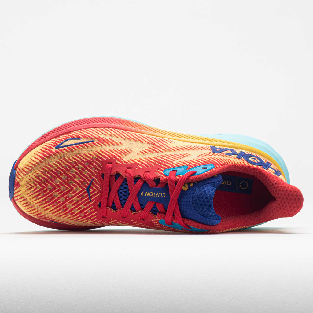 HOKA Clifton 9 Men's  Cerise/Cloudless