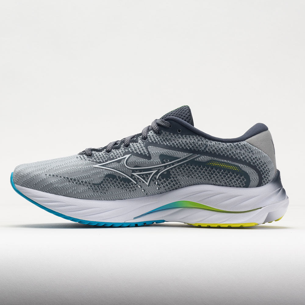 Mizuno Wave Rider 27 Mesh Men's  Pearl Blue/White