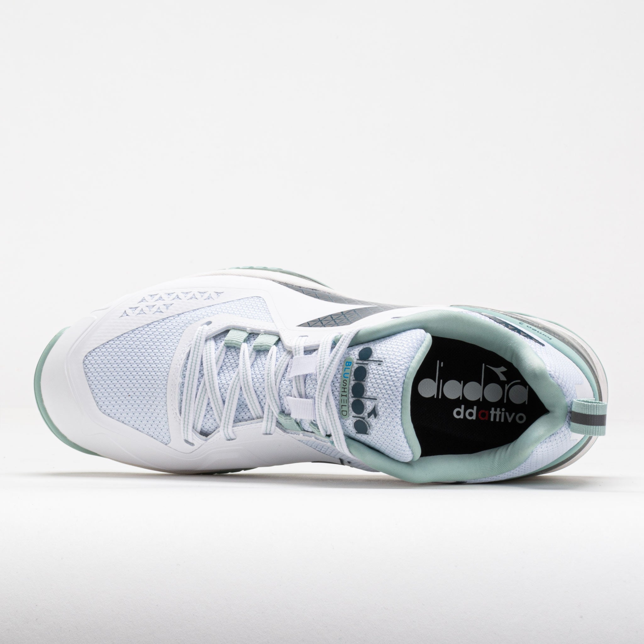 Diadora Blushield Torneo 2 AG Women's  White/Legion Blue/Surf Spray