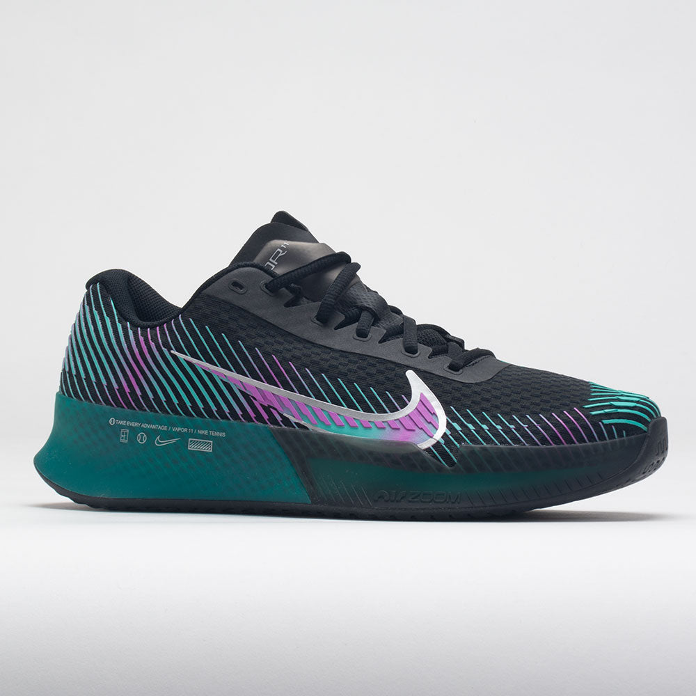 Nike Zoom Vapor 11 Premium Men's  Black/Multi-Color/Deep Jungle