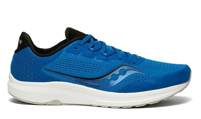 Men's Saucony Freedom 4, Royal/Stone, 10.5 D Medium