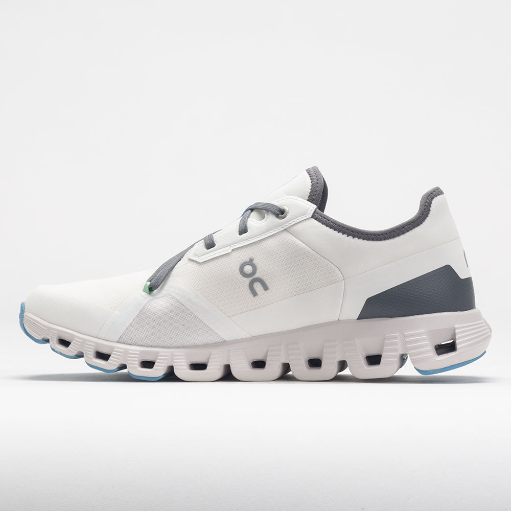 On Cloud X 3 AD Men's  Undyed White/Niagara