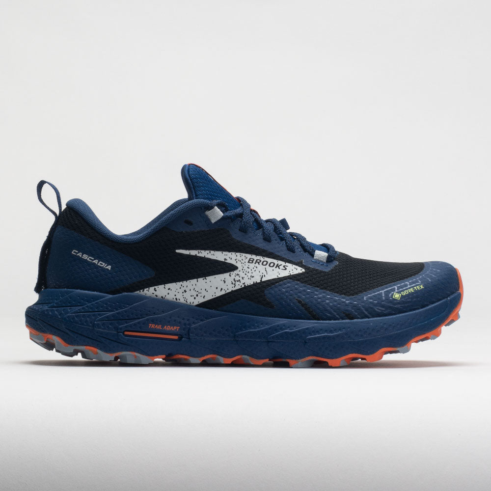 Brooks Cascadia 17 GTX Men's  Black/Blue/Firecracker