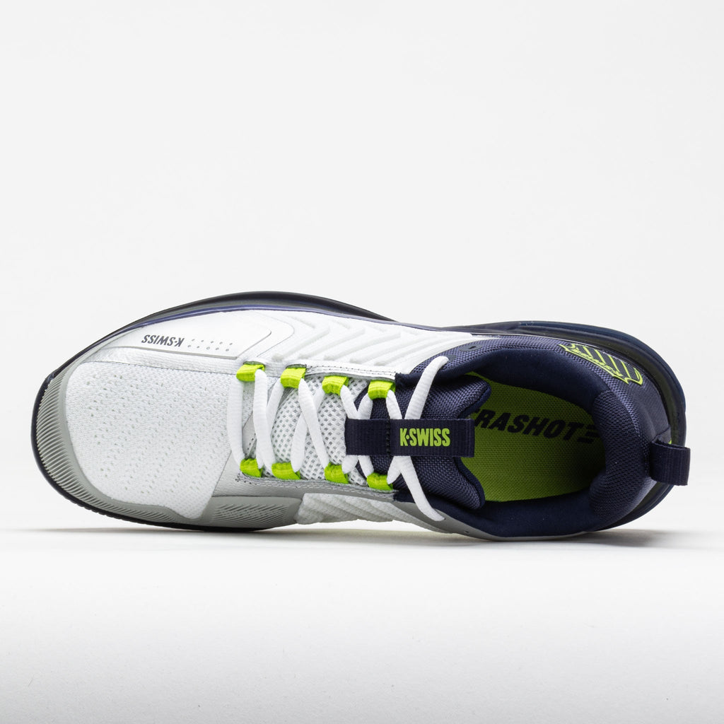 K-Swiss Ultrashot 3 Men's  White/Peacoat/Lime Green