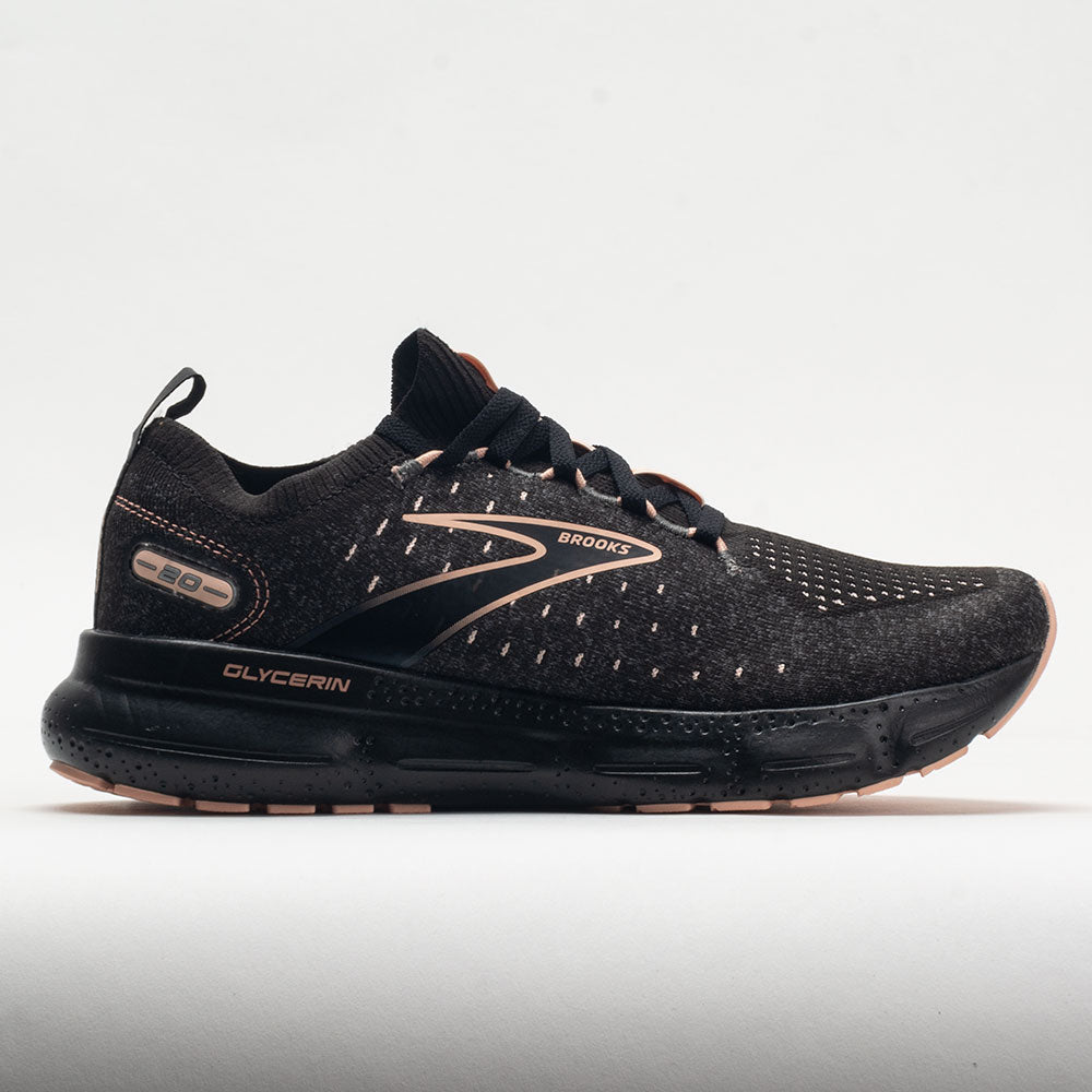 Brooks Glycerin StealthFit 20 Women's  Black/Pearl/Peach