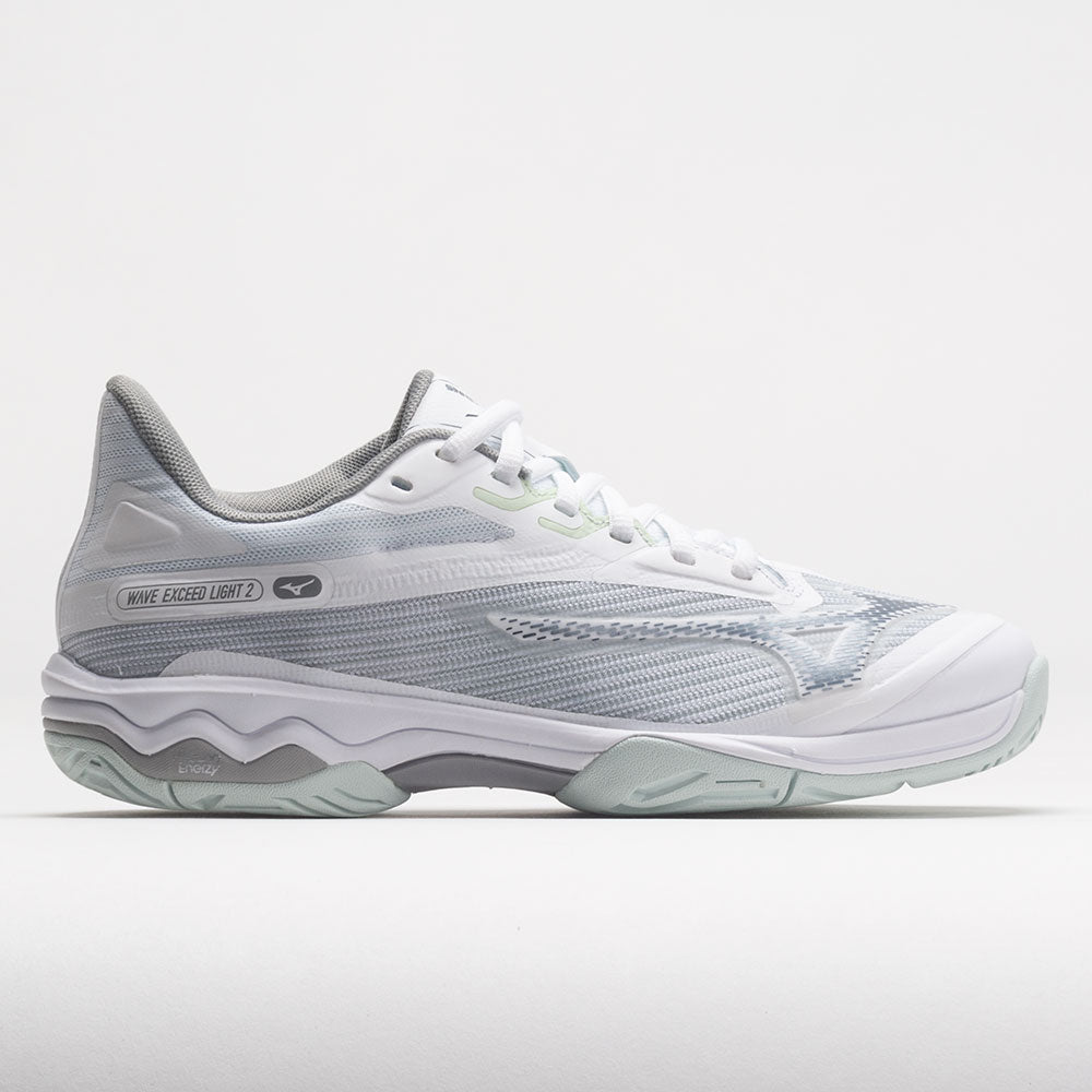 Mizuno Wave Exceed Light 2 AC Women's  White/Metallic Grey
