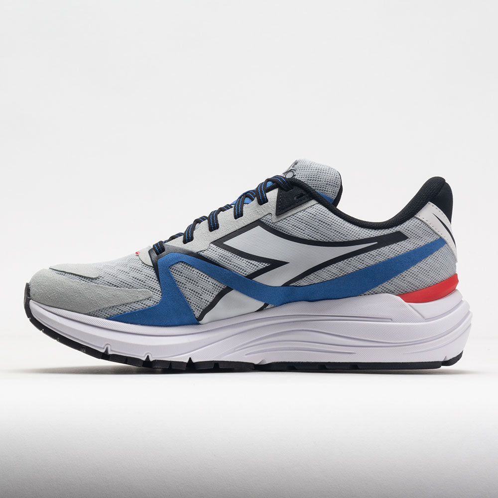 Diadora Mythos Blushield 8 Vortice Men's  Silver/White/Black