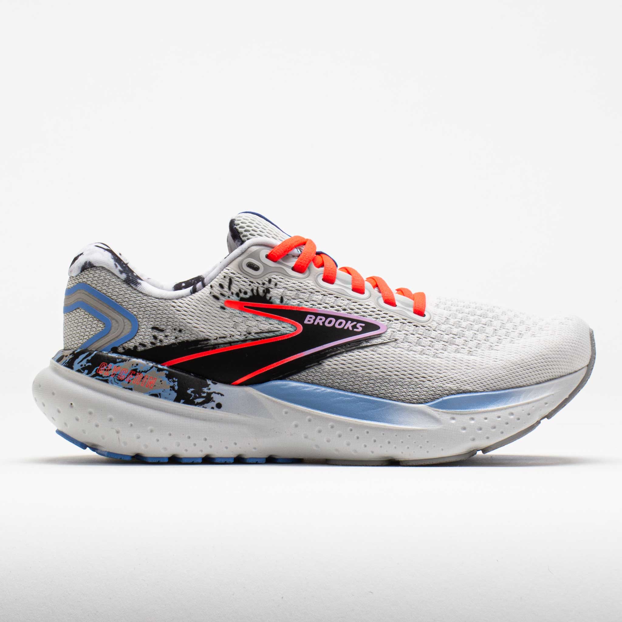 Brooks Glycerin 21 Women's  Oyster/Black/Orchid Bouquet