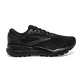Women's Brooks Ghost 16, Black/Black/Ebony, 8.5 B Medium